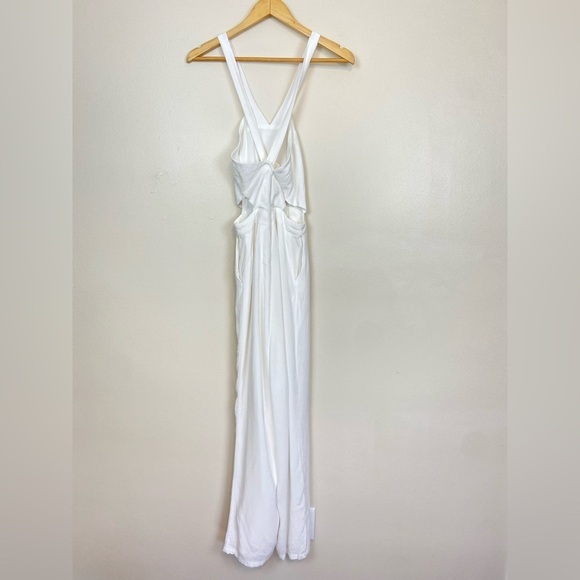 Lovers & Friends x Revolve Adore You Ivory Jumpsuit Large - Picture 3 of 8